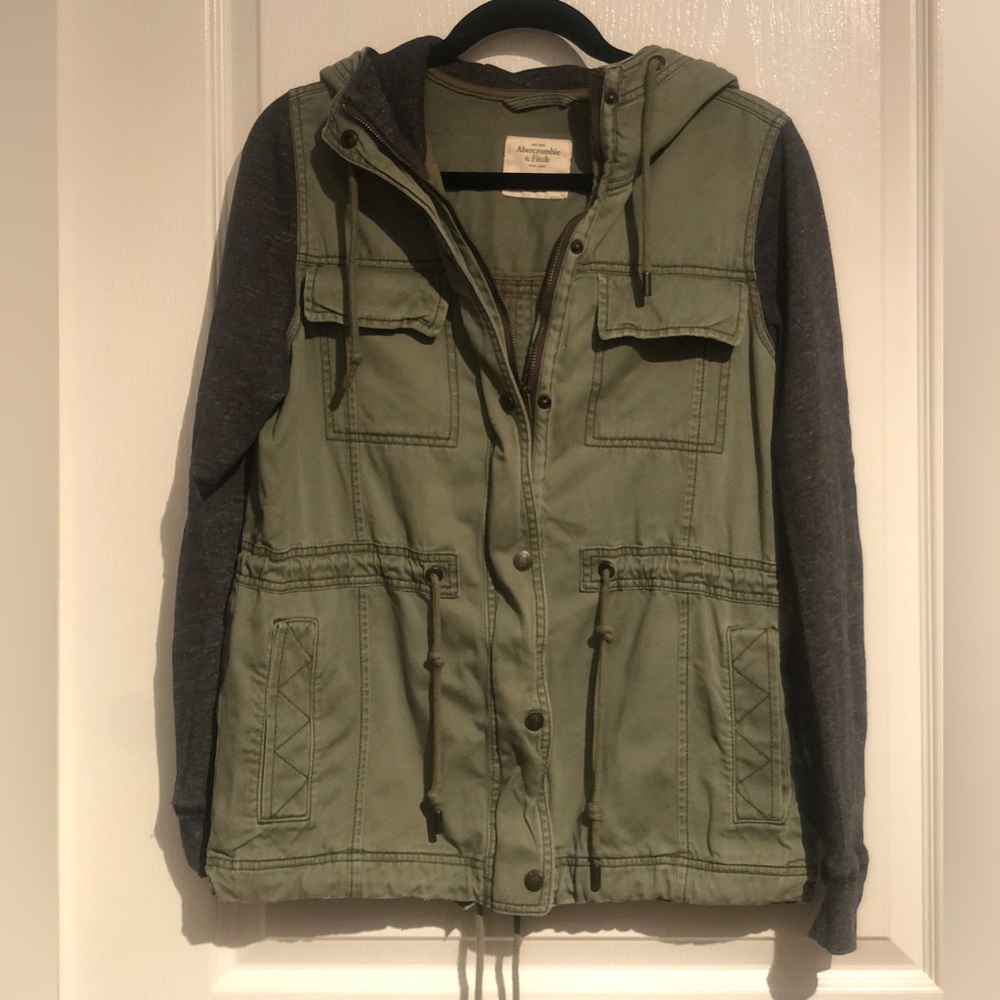 Abercrombie & Fitch Army Green Jacket